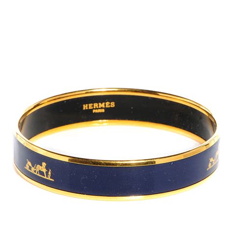 hermes bracelet navy blue